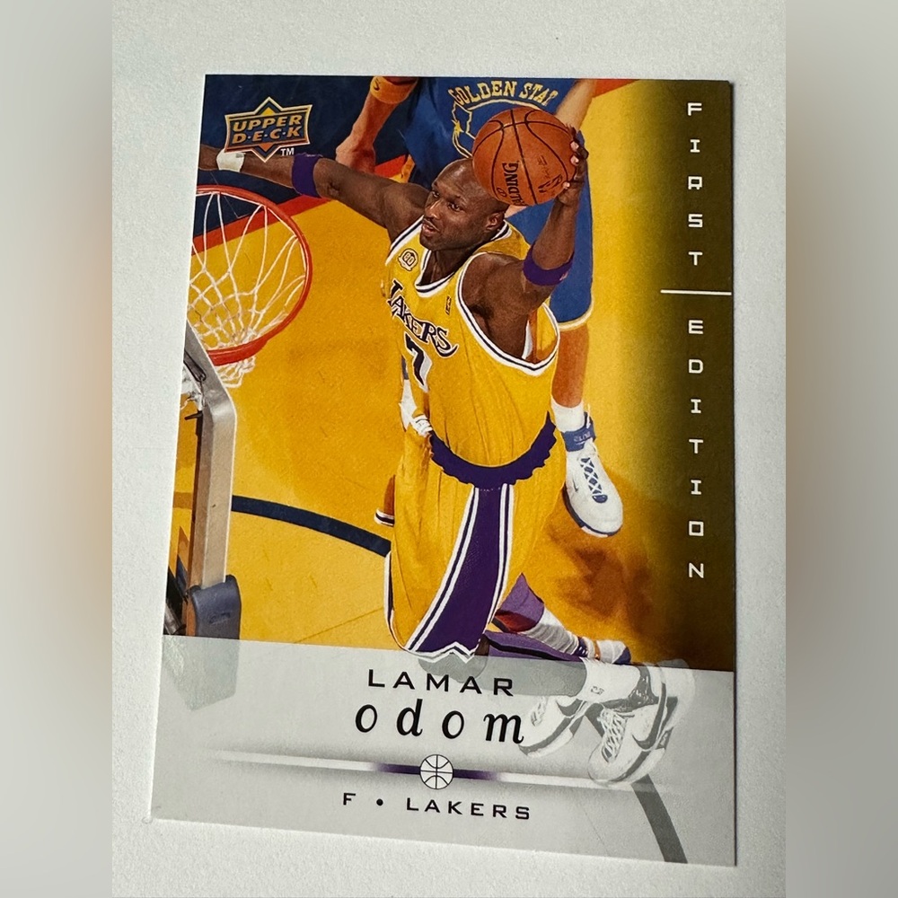Lamar Odom - Upper Deck Trading Card